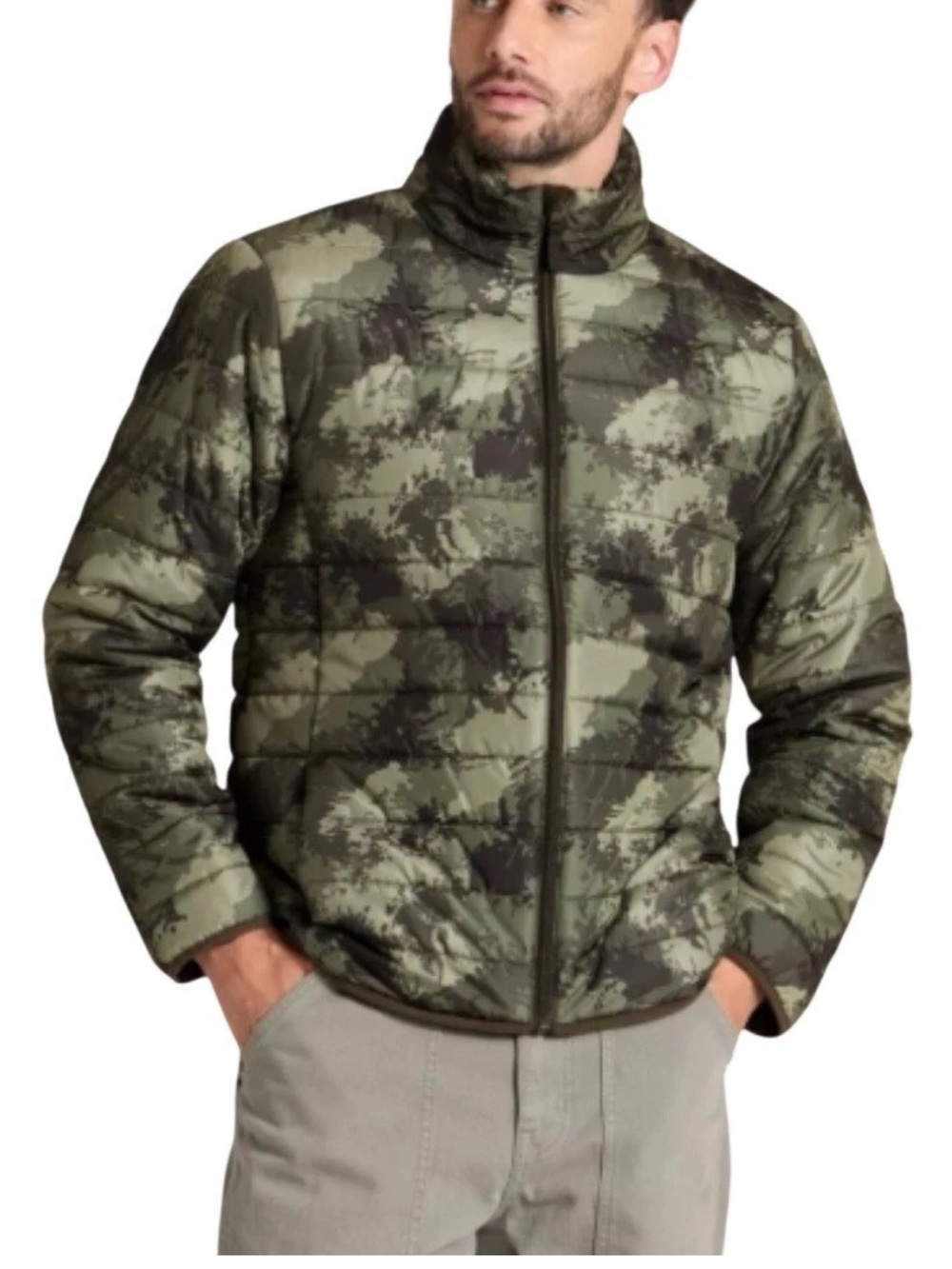 Goodfellow & Co. Men’s Camo Puffer Jacket – Large
